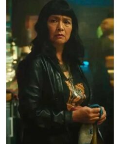 Sarah Lam Leather Jacket
