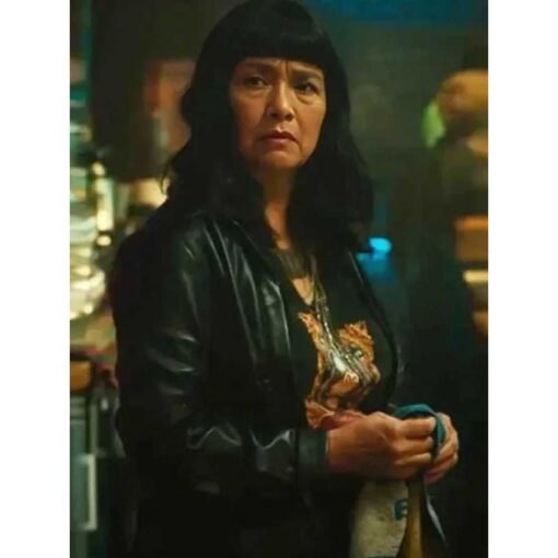 Sarah Lam Leather Jacket