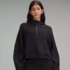 Scuba Oversized Half-Zip Hoodie