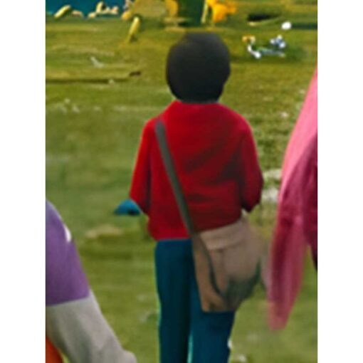 Sebastian Eugene Hansen Red Hoodie