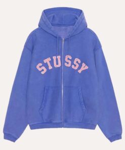 Stussy Faded Graphic Zip Hoodie