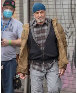 Sylvester Stallone Samaritan Puffer Jacket