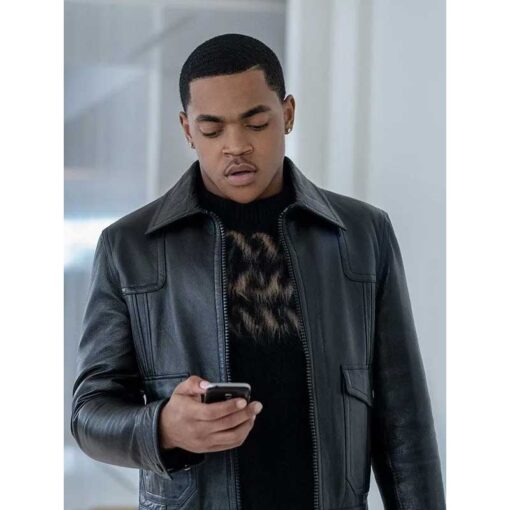 Tariq St Patrick Leather Jacket