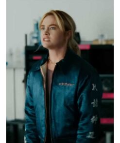 Taurus Maddie Hasson Blue Jacket