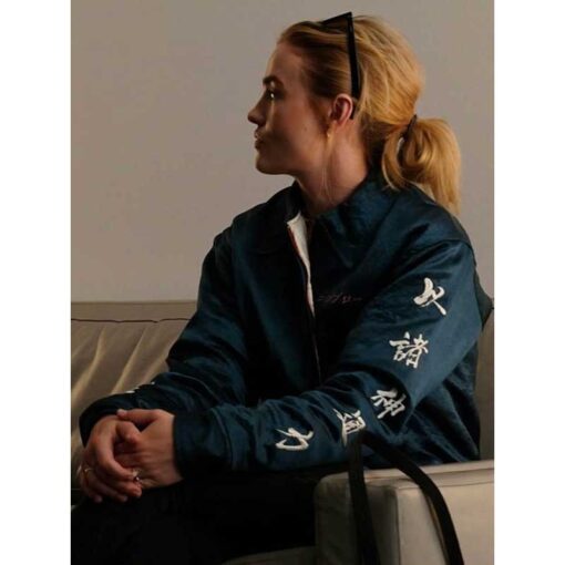 Taurus Maddie Hasson Blue Jacket