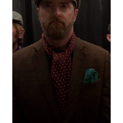 Brendan Hunt TV Series Ted Lasso Brown Blazer