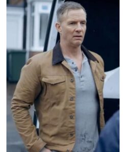 The Feud Rupert Penry Jones Brown Jacket