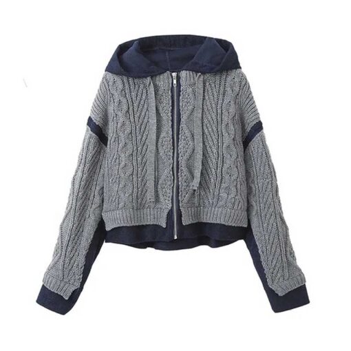 The Flip Off Christina Hall Zipper Cardigan