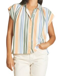 The Four Seasons 2025 Tina Fey Striped Shirt