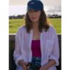 The Four Seasons Tina Fey Palm Print Shirt