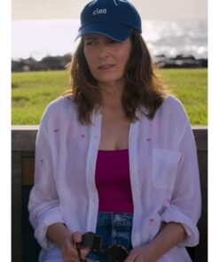 The Four Seasons Tina Fey Palm Print Shirt