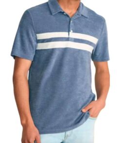 The Four Seasons Will Forte Blue Polo Shirt