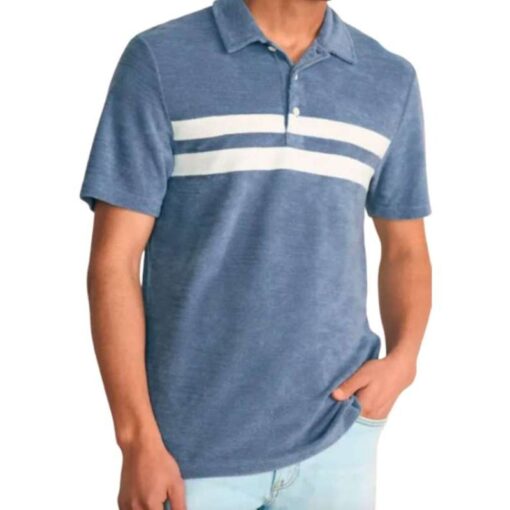 The Four Seasons Will Forte Blue Polo Shirt