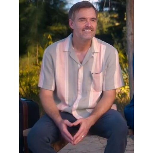 The Four Seasons Will Forte Striped Shirt
