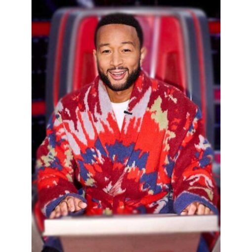 The Voice John Legend Tie-Dye Cardigan
