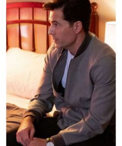 Luke Roman SurrealEstate Tim Rozon Grey Bomber Jacket