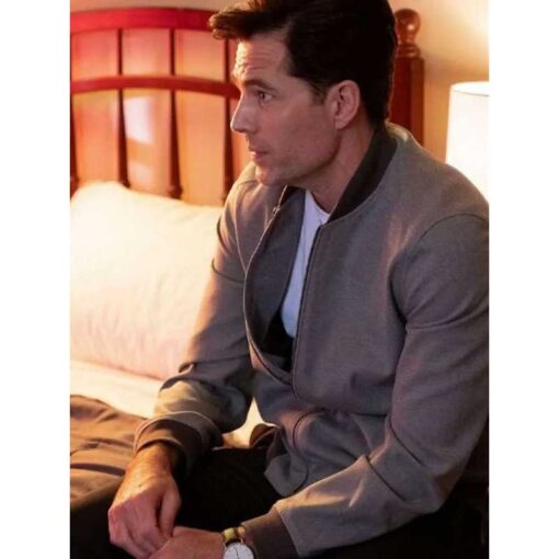 Luke Roman SurrealEstate Tim Rozon Grey Bomber Jacket