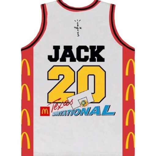 Travis Scott x McDonald's Cactus Jack Jersey