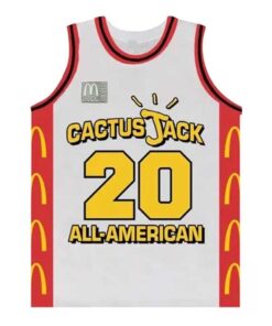 Travis Scott x McDonald's Cactus Jack Jersey