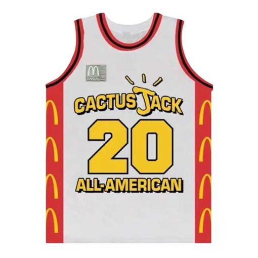 Travis Scott x McDonald's Cactus Jack Jersey