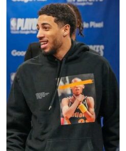 Tyrese Haliburton Reggie Miller Choke Hoodie