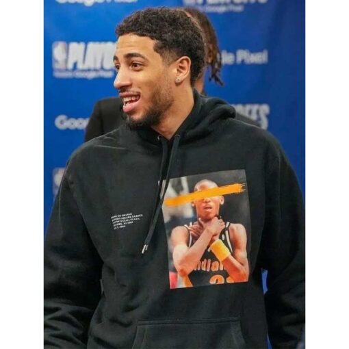 Tyrese Haliburton Reggie Miller Choke Hoodie