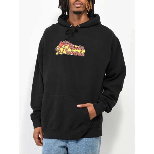 Vintage Black Hoodie