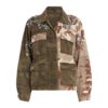 Virginia Miller Embellished Camo Jacket