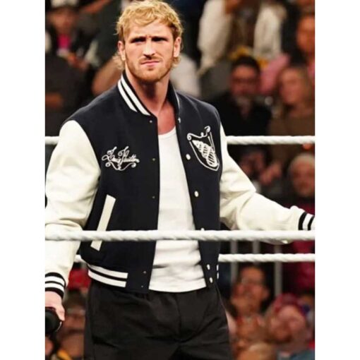 WWE RAW Logan Paul Varsity Jacket