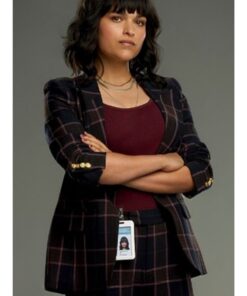 Watson Eve Harlow Plaid Blazer