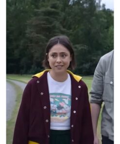 Wedding Season 2022 Rosa Salazar Maroon Hoodie