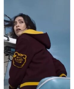 Wedding Season 2022 Rosa Salazar Maroon Hoodie