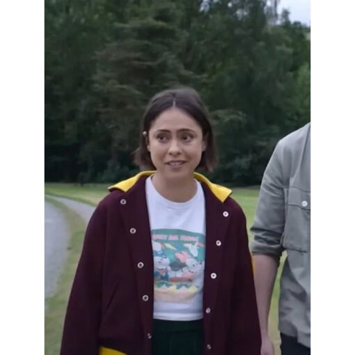 Wedding Season 2022 Rosa Salazar Maroon Hoodie