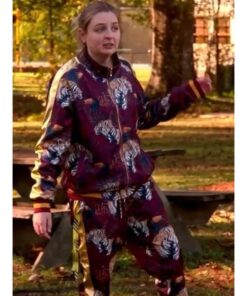 Welcome To Flatch Holmes Tiger Print Tracksuit