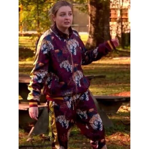 Welcome To Flatch Holmes Tiger Print Tracksuit
