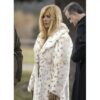 Yellowstone Beth Dutton Faux Fur Leopard Coat