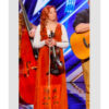 Americas Got Talent Anna Blanton Floral Vest Dress