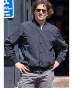 Bradley Cooper New York City Black Bomber Jacket