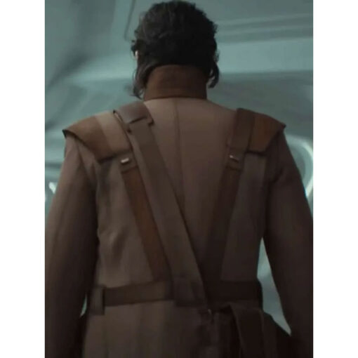Diego Luna Star Wars Andor 2025 Cassian Andor Brown Coat