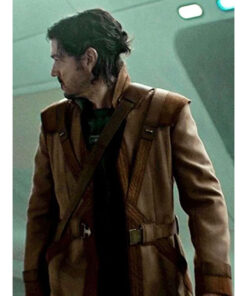 Diego Luna Star Wars Andor 2025 Cassian Andor Brown Coat