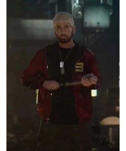 Eminem Houdini Red Hooded Jacket
