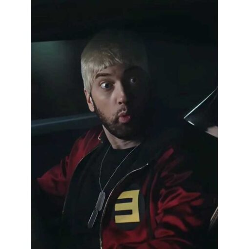 Eminem Houdini Red Hooded Jacket