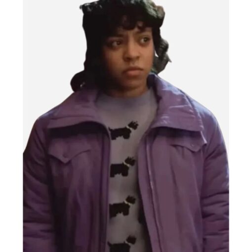 Erica Sinclair Stranger Things Purple Jacket