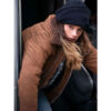 FBI Maggie Bell Brown Shearling Jacket