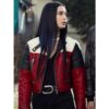 Irina Artenii Colorblock Leather Jacket