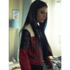 Irina Artenii Colorblock Leather Jacket