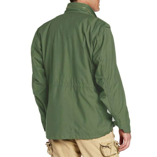 Jason Statham Green Cotton Jacket