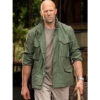 Jason Statham Green Cotton Jacket