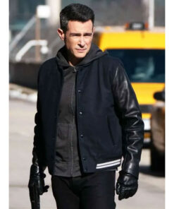 John Boyd FBI Black Varsity Jacket