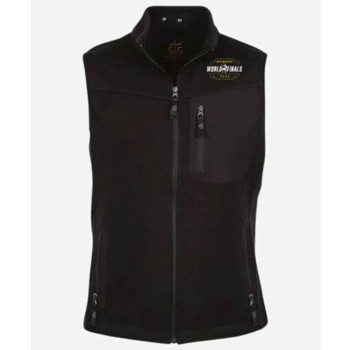 PBR World Finals 2025 Black Softshell Vest